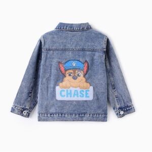 PAW Patrol Kids Boy / Girl Sequin Chase Denim Jacket